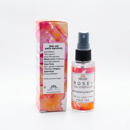 Hydrating Facial Mist - Rose + Calendula *Box not included*