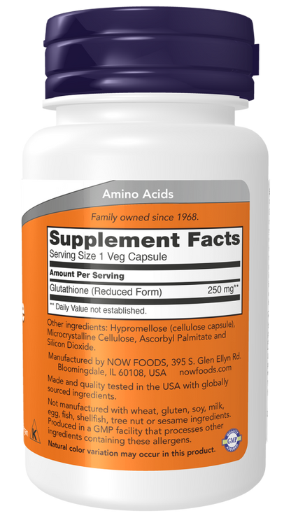 Glutathione 250 mg Capsules