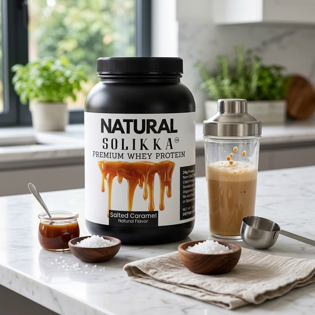 2lb Whey Natural Salted Caramel – 28 serv.