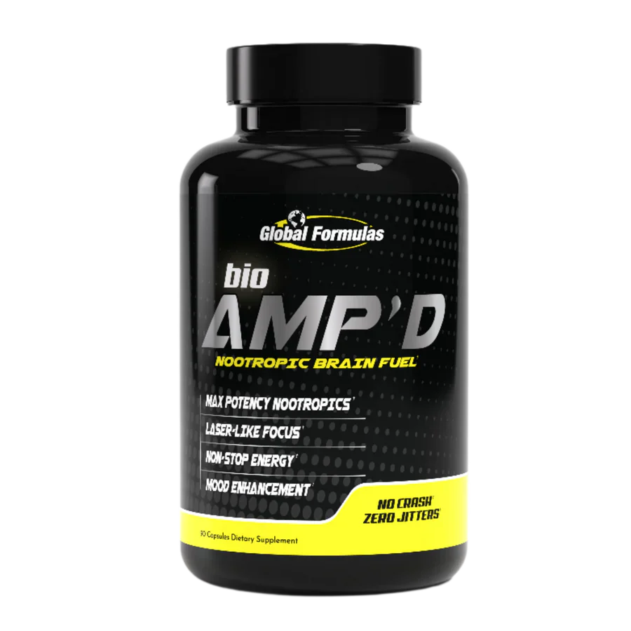 bioAMP'd 90 Capsules - Nootropic Brain Fuel-Brain-AlchePharma