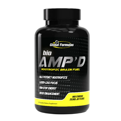 bioAMP'd 90 Capsules - Nootropic Brain Fuel-Brain-AlchePharma