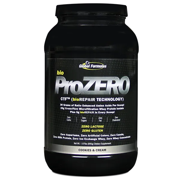 bioProZERO - Zero-Ratio Enhanced CFM Whey Isolate Powder (4 Flavors)-Protein Powders-AlchePharma