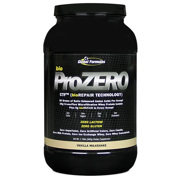 bioProZERO - Zero-Ratio Enhanced CFM Whey Isolate Powder (4 Flavors)-Protein Powders-AlchePharma