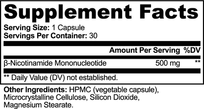 Ultra Premium NMN Infinity+ 30 Capsules