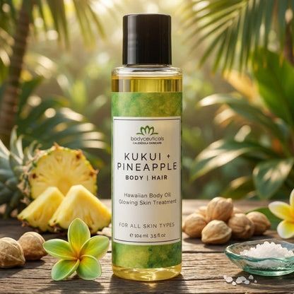 Body + Hair Oil - Kukui Pineapple