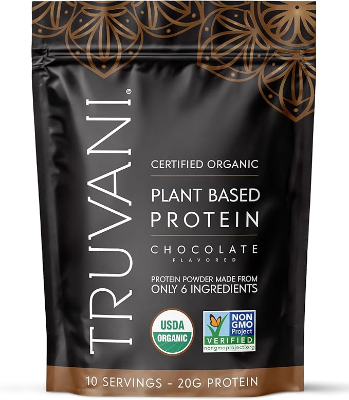 Plant Based Protein Powder - Organic, 20 Grams Per Serving