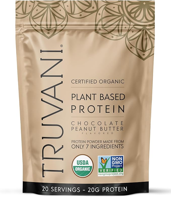 Plant Based Protein Powder - Organic, 20 Grams Per Serving