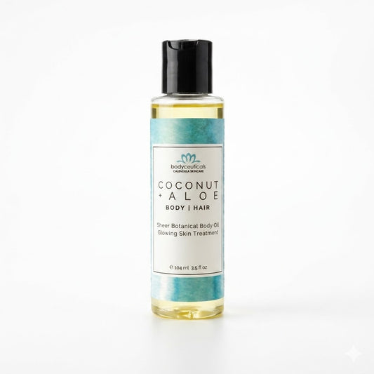 Body + Hair Oil - Coconut Aloe
