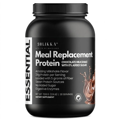 2.9lb Essential Meal Replacement Protein Chocolate Milkshake w/0% Added Sugar