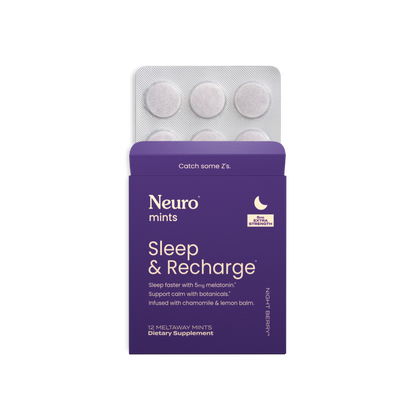 Sleep and Recharge | Night Berry Flavor | Extra Strength