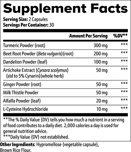 Liver Support 60 Capsules