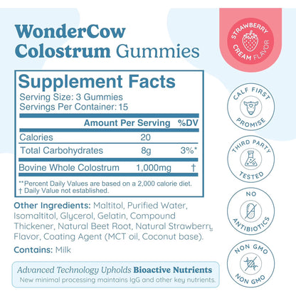 Colostrum Gummies 46 Gummies