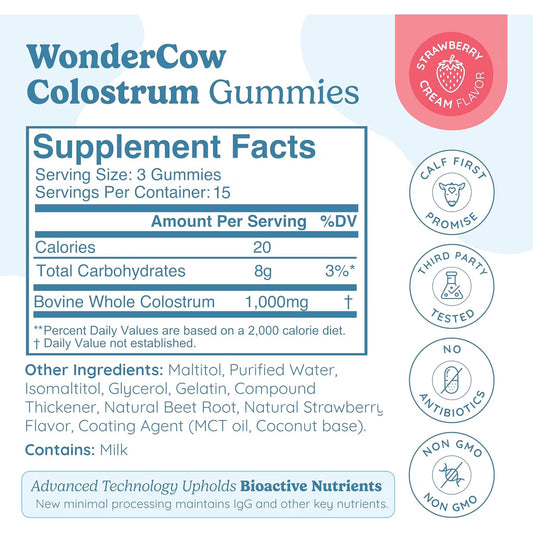 Colostrum Gummies 46 Gummies