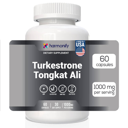 HARMONIFY Turkesterone 500mg + Tongkat Ali 500mg