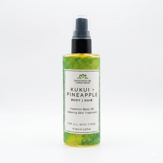 Body + Hair Oil - Kukui Pineapple