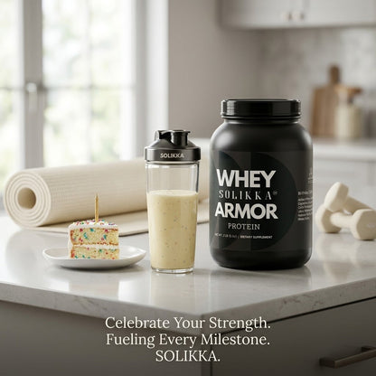2lb Whey Armor Protein Birthday Cake