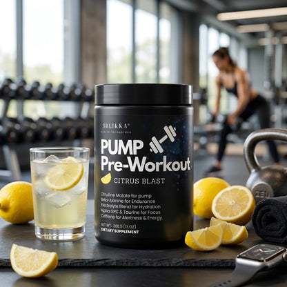 Pump Pre-Workout Citrus Blast 312g w/ Natural Flavor