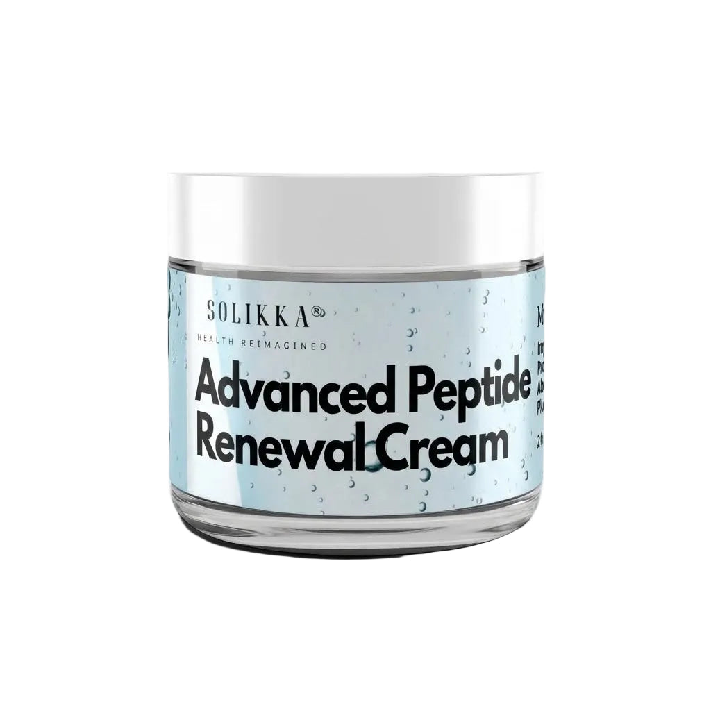 solikka Advanced Peptide Renewal Cream – Multi-Peptide Complex (2 fl oz)
