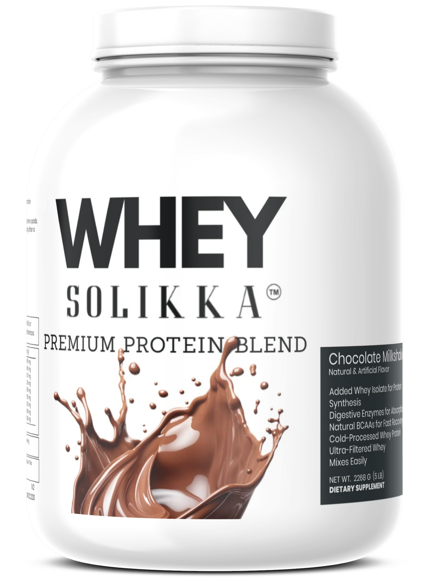 5lb Whey Protein Vanilla – 70 servings