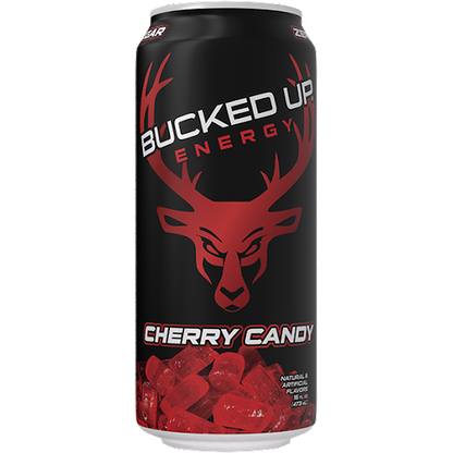 Bucked Up Energy Cherry Candy