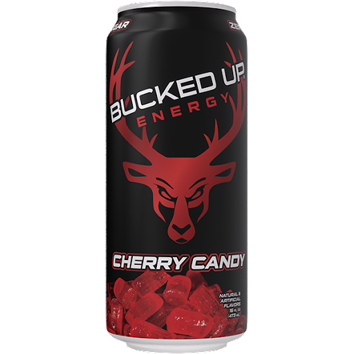 Bucked Up Energy Cherry Candy