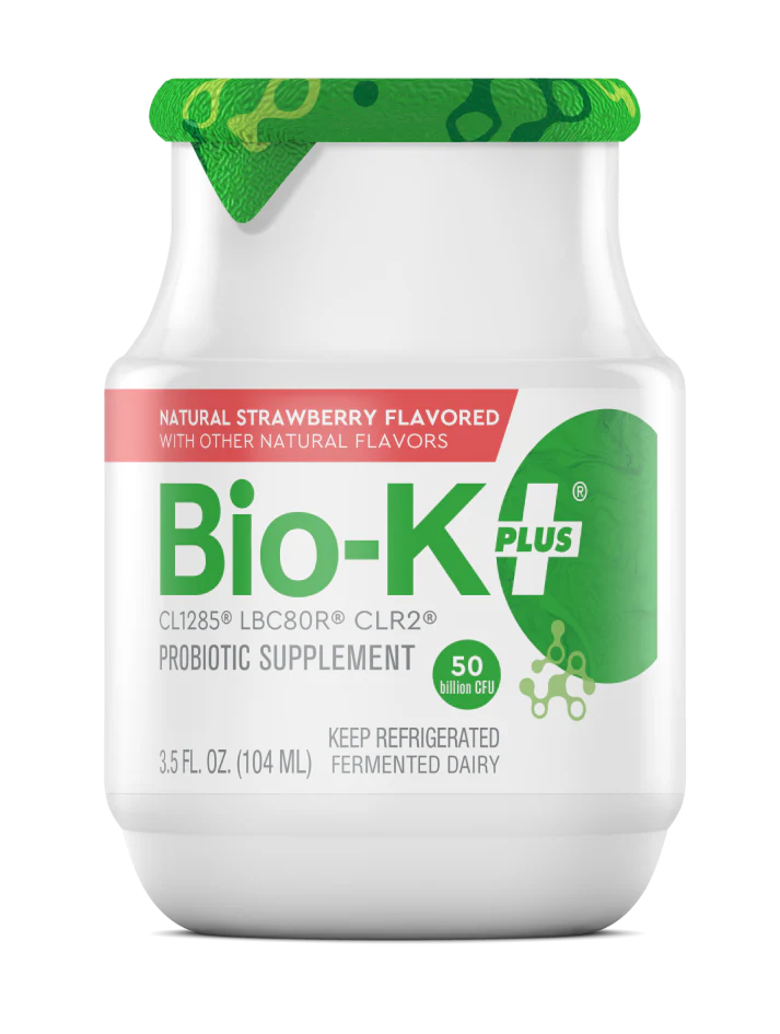 Bio-K Plus Strawberry Probiotic Fermented Soy