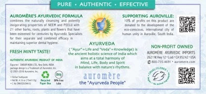 Classic Ayurvedic Herbal Toothpaste