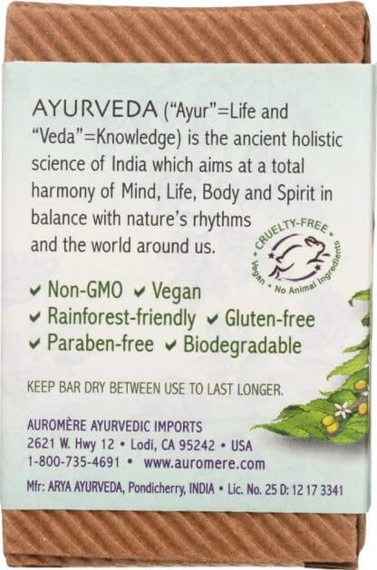 Tulsi-Neem Ayurvedic Bar Soap