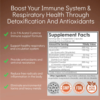 Super Immune Support, 6-in-1 Immune support