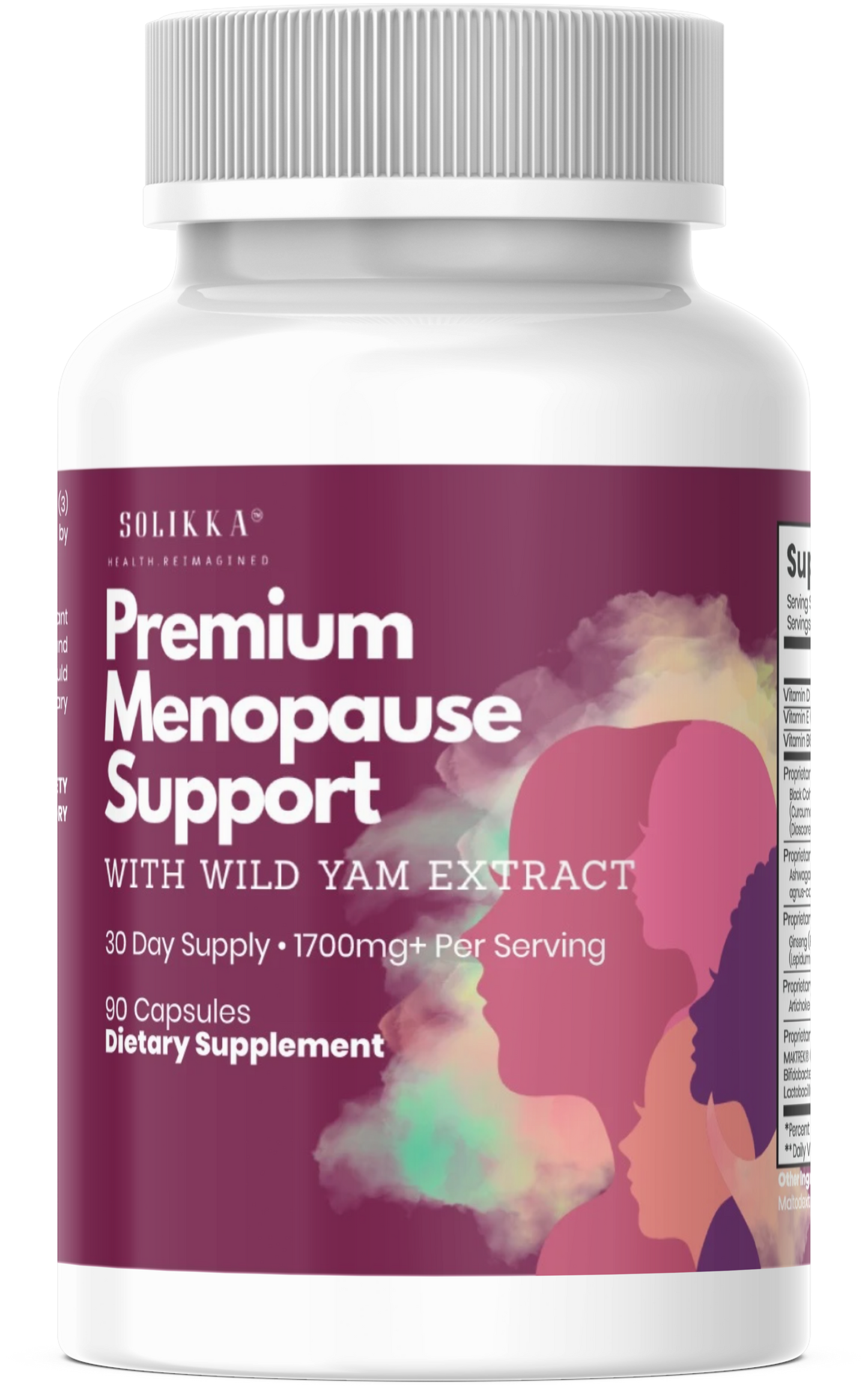 Premium Menopause Support w/Wild Yam Extract