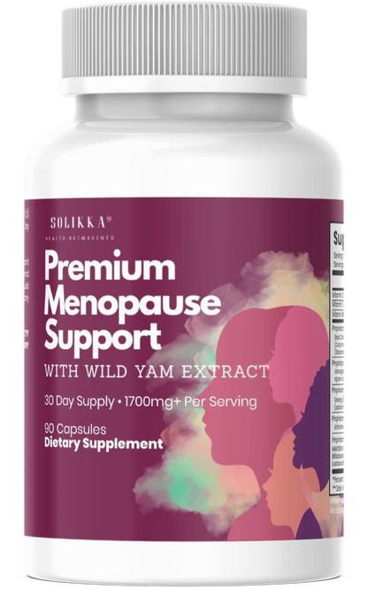 Premium Menopause Support w/Wild Yam Extract