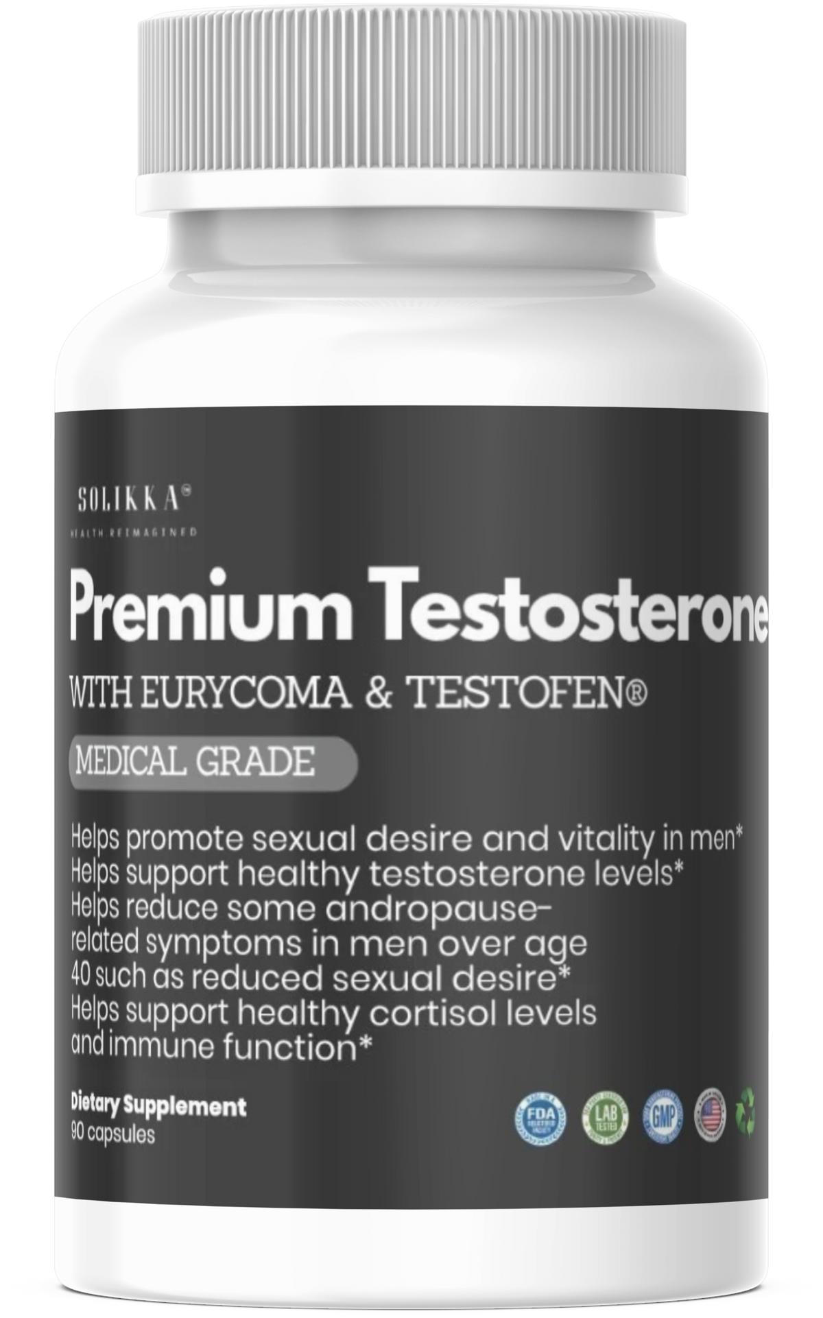 solikka Premium Testosterone w/ Testofene