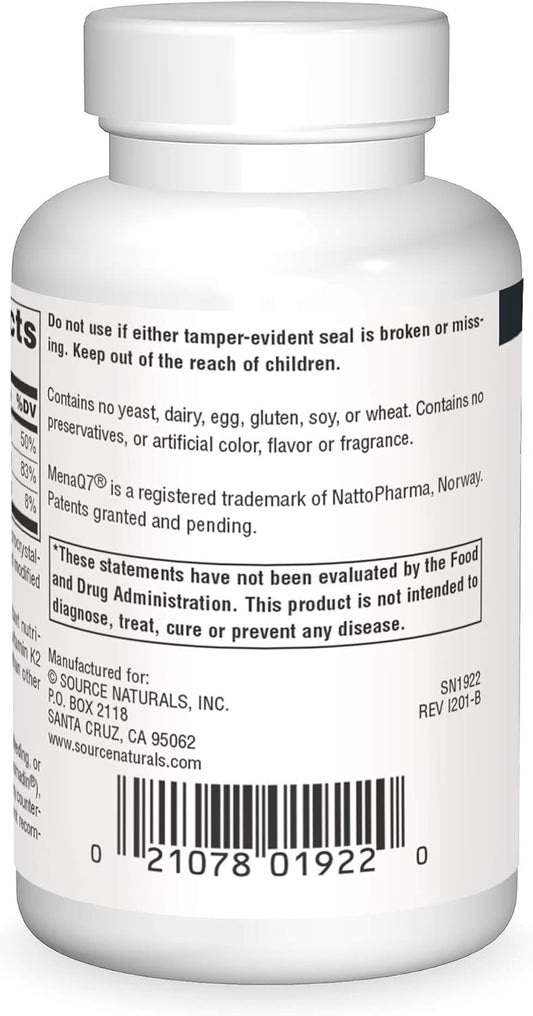 Vitamin K2 + D3 Tablets