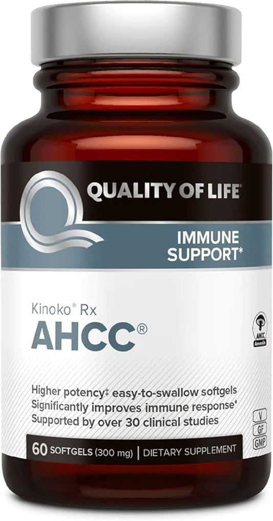 Kinoko Rx AHCC, 60 Softgels