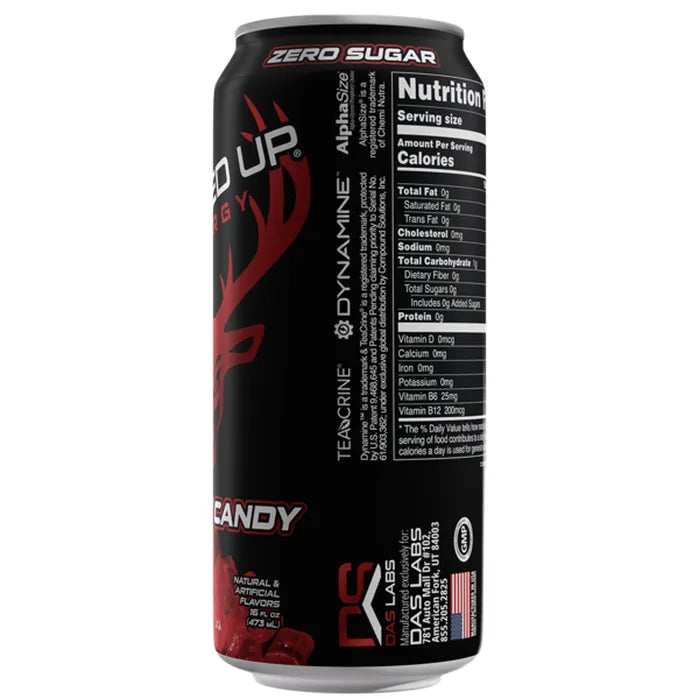 Bucked Up Energy Cherry Candy
