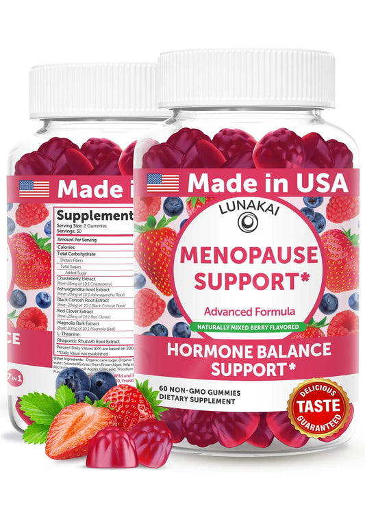 Menopause Support Gummies Mixed Berry 60 Count
