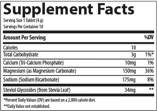 Magnesium Effervescent Tabs