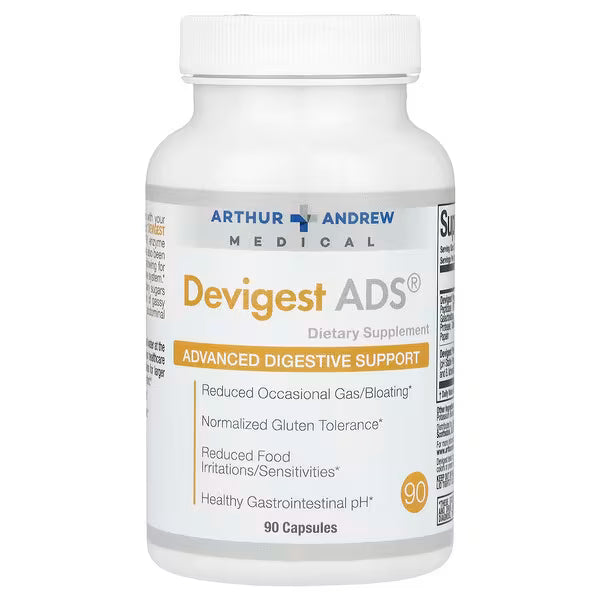 Arthur Andrew Medical Devigest ADS – Advanced Digestive Support, 90 Capsules