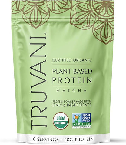 Plant Based Protein Powder - Organic, 20 Grams Per Serving