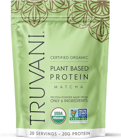 Plant Based Protein Powder - Organic, 20 Grams Per Serving