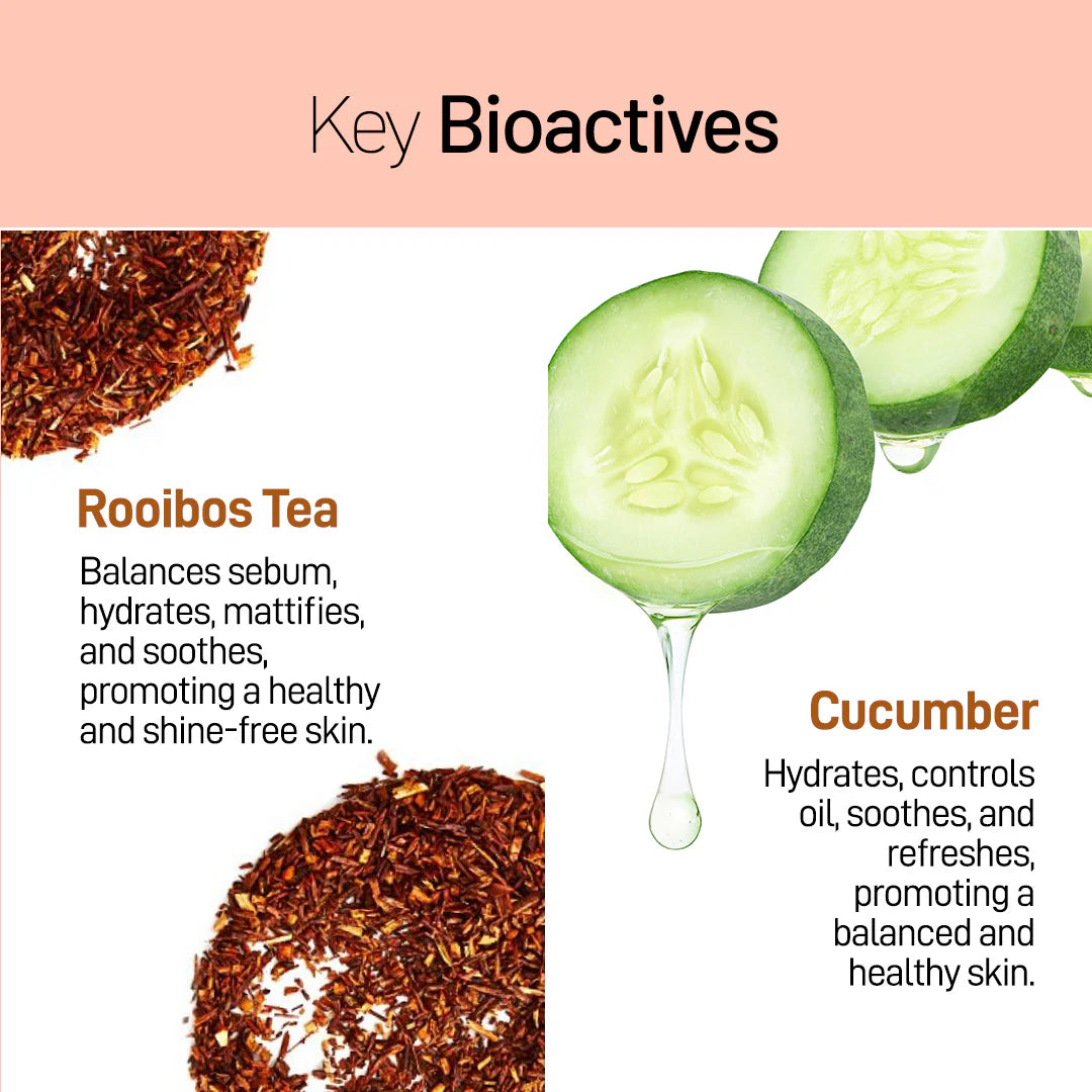 Daily Active Moisturizer - For Men, with Rooibos & Cucumber - 50  mL