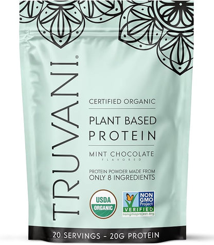Plant Based Protein Powder - Organic, 20 Grams Per Serving
