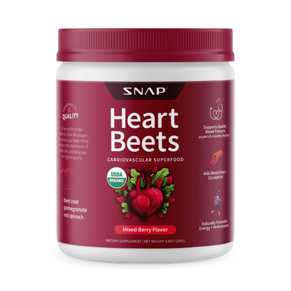 Organic Heart Beets - Cardiovascular Superfood