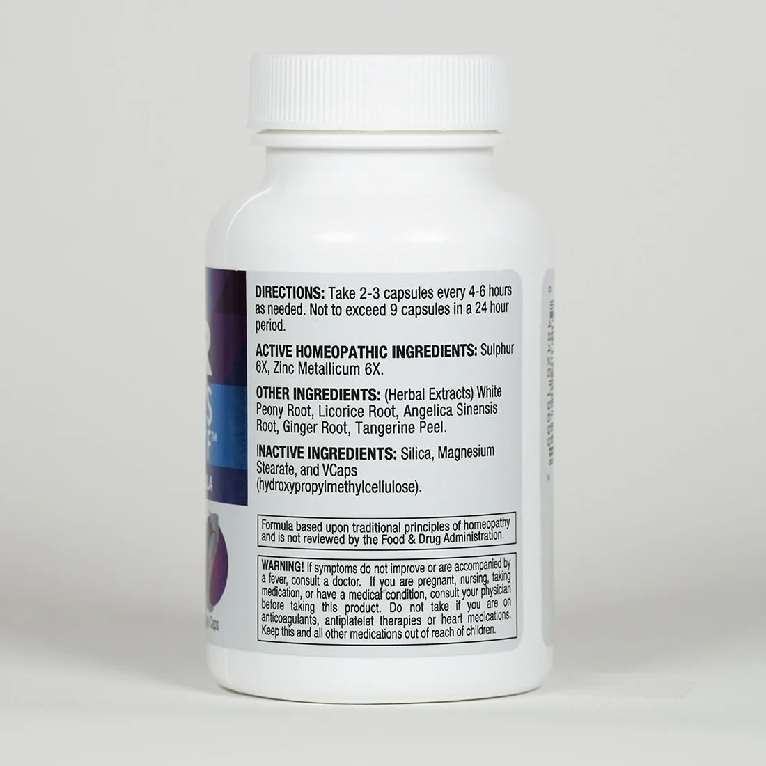 Clear Restless Leg Relief - Homeopathic Formula - 60 Capsules