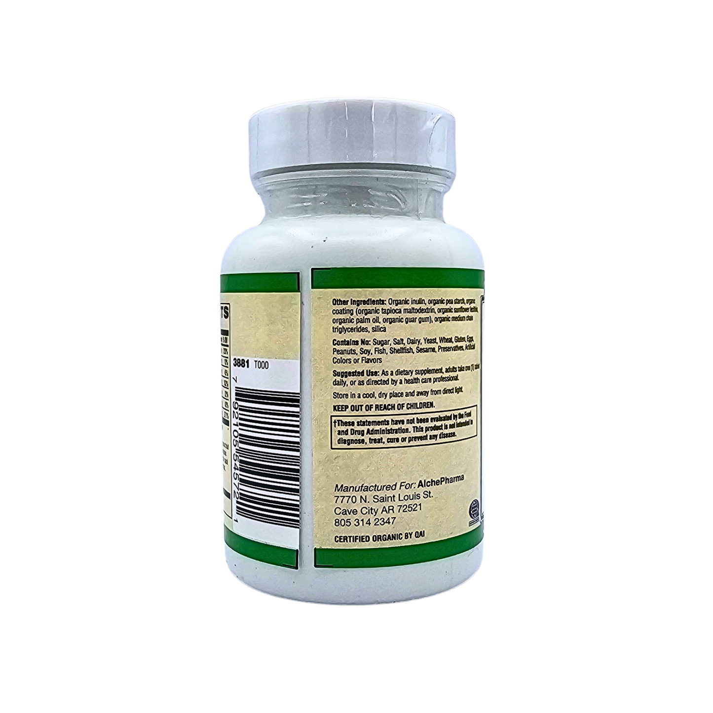 Men's Once Daily Multivitamin - Organic Tablets