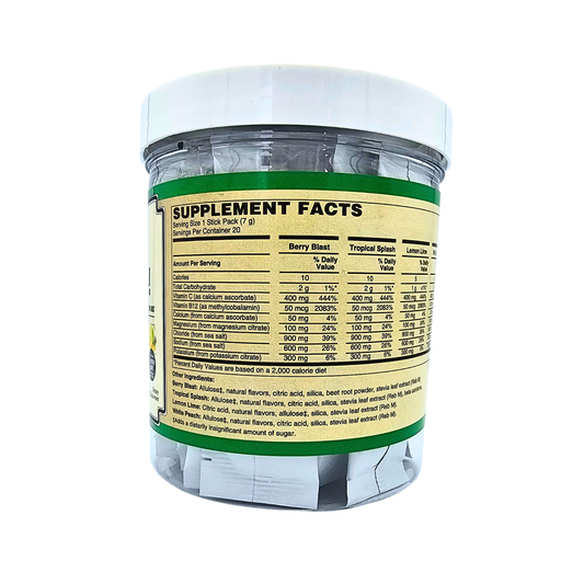 Hydrate! - Fast-Acting Electrolyte Drink Mix