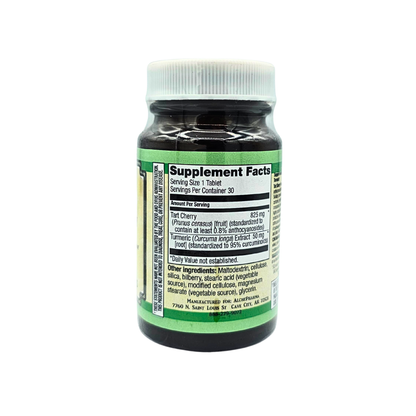 Tart Cherry Tablets - with Turmeric for Tissue and Cellular Support