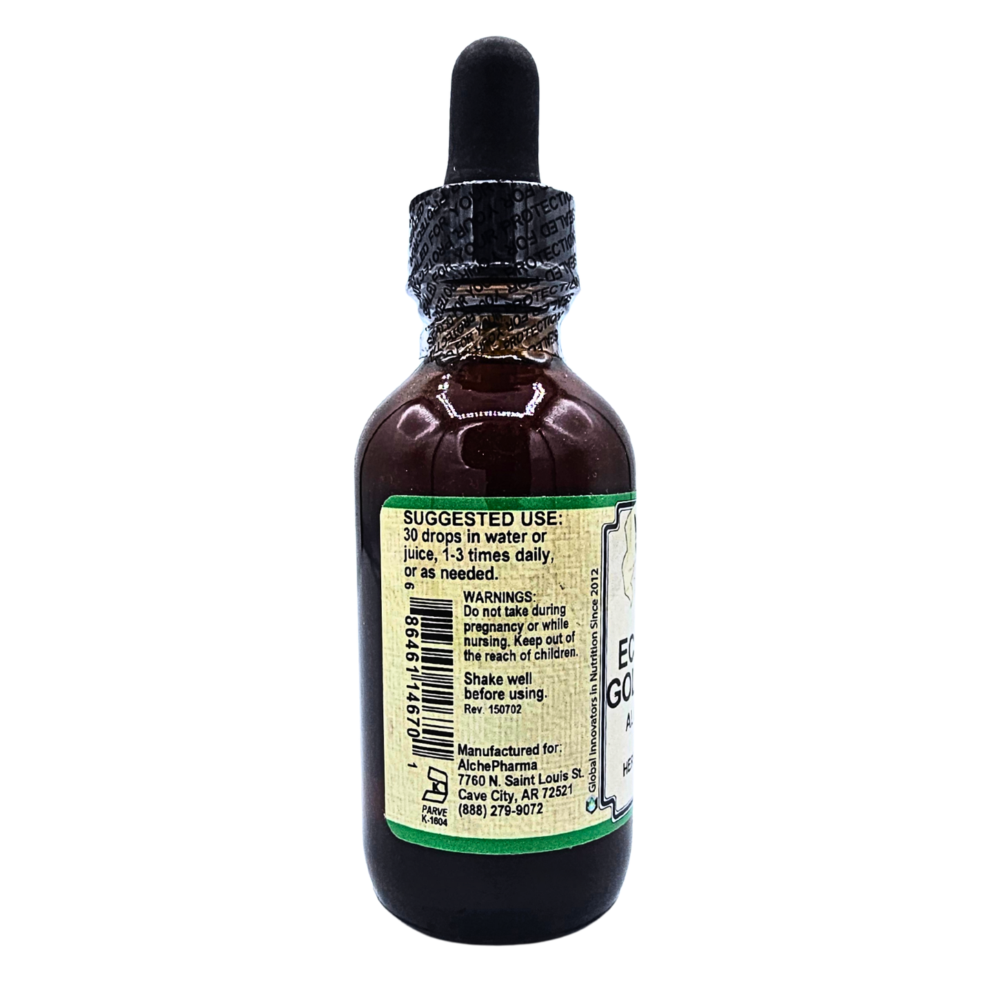 Echinacea Goldenseal - Alcohol-Free Herbal Blend Tincture