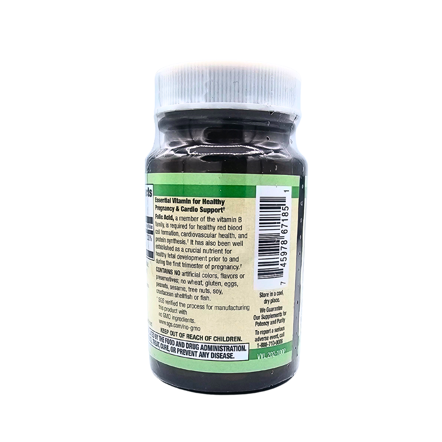Folic Acid - 800 Mcg/1,333 DFE