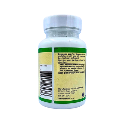 Vitamin D3 50 Mcg/2,000 IU - Certified Organic from Algae - 60 Tablets